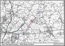 BAA's Stansted Home Owner Support Scheme Map - February 2004