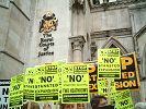 Judicial Review Judgement Day at the Royal Courts of Justice - 18 February 2005