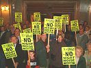 SSE Supporters at the Night Flights Rally in Westminster - 24 October 2005