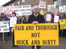 SSE Stansted Pre-Inquiry Meeting Protest - 19 January 2009