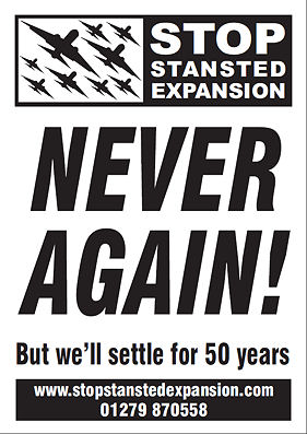 SSE NEVER AGAIN b&w Poster